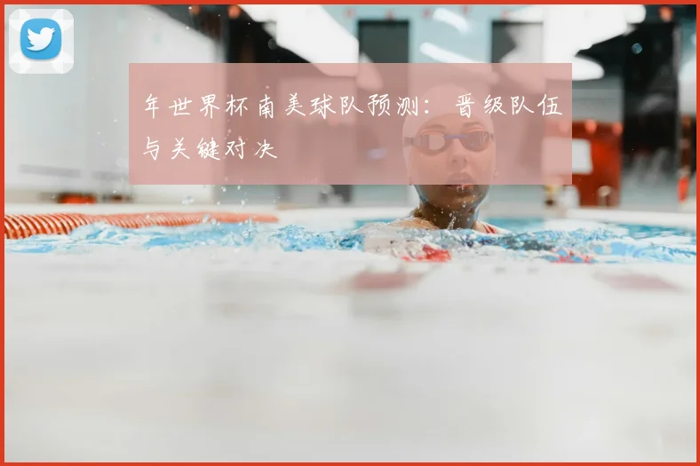 年世界杯南美球队预测：晋级队伍与关键对决